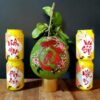 Bưởi thư pháp- Tài Lộc-Chữ Tài