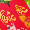 Bao lì xì tết thư pháp wavi